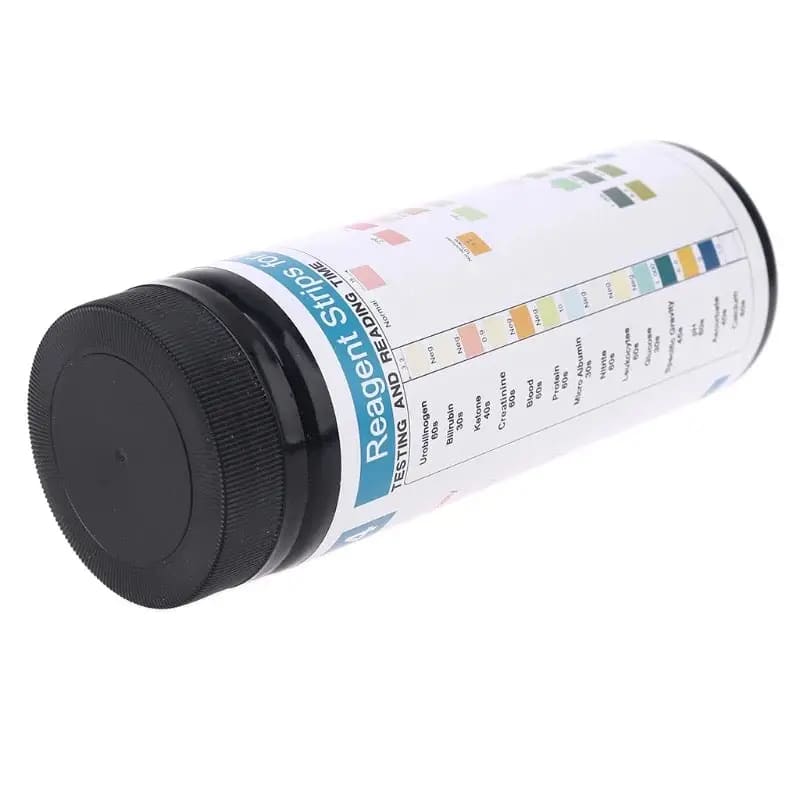 100 Strips URS-14T Urinalysis Reagent Strips - 14 Parameters