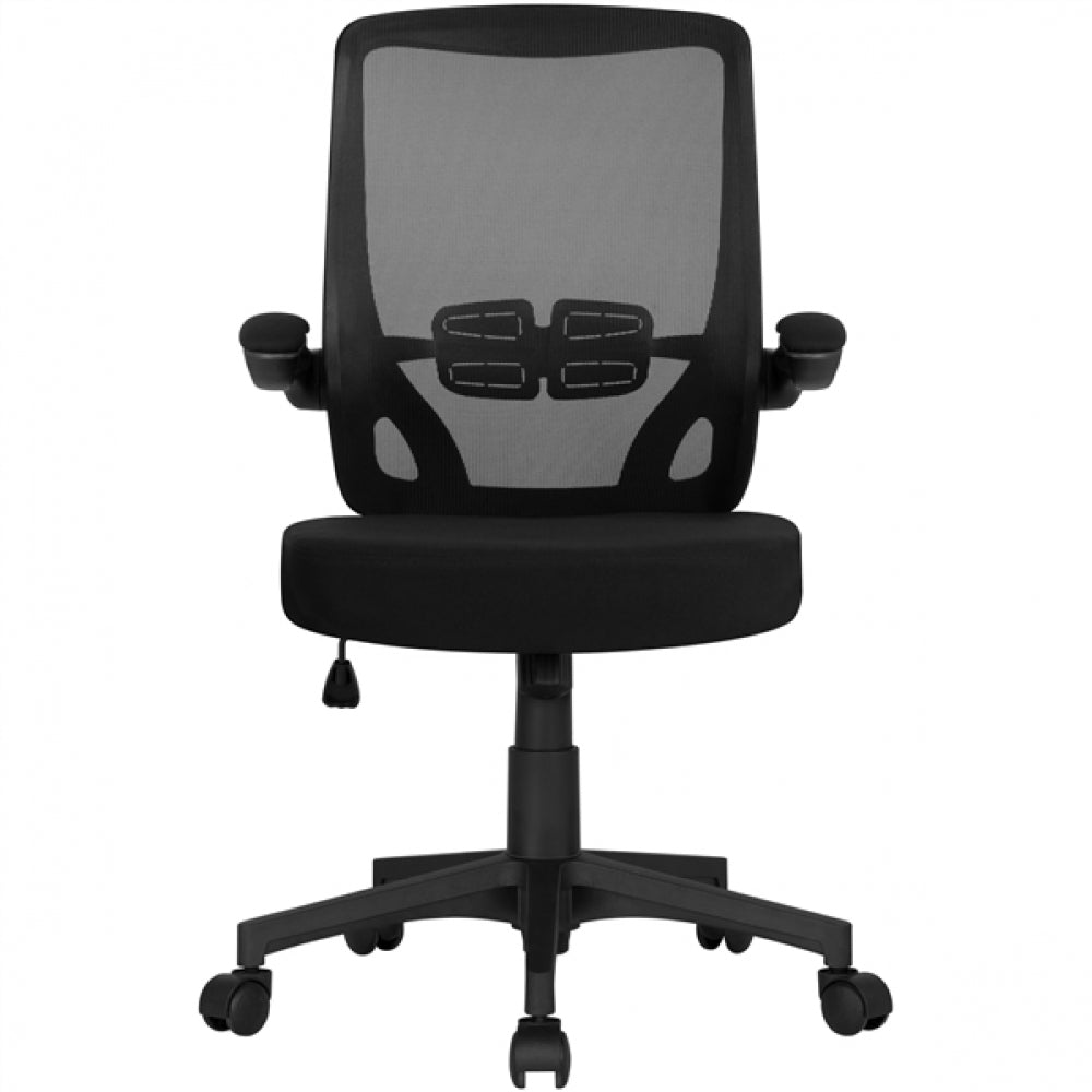 Height Adjustable Mesh Office Chair w/ Flip-up Armrests