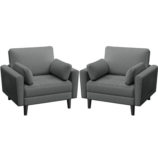 2pcs Oversized Armchair