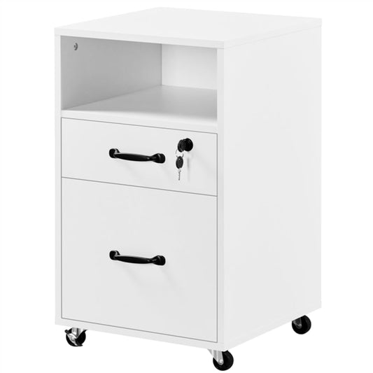 Mobile File Storage Organizer File Cabinet