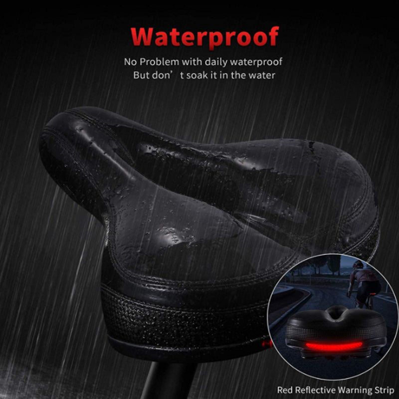 Bicycle Saddle Thickening of The Memory Foam Waterproof Replacement