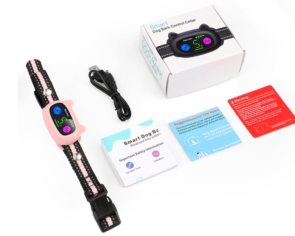 Smart No-Bark Dog Training Collar