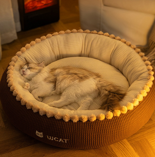 Pet Fluffy Warm Bed Cat Bed Dog Bed