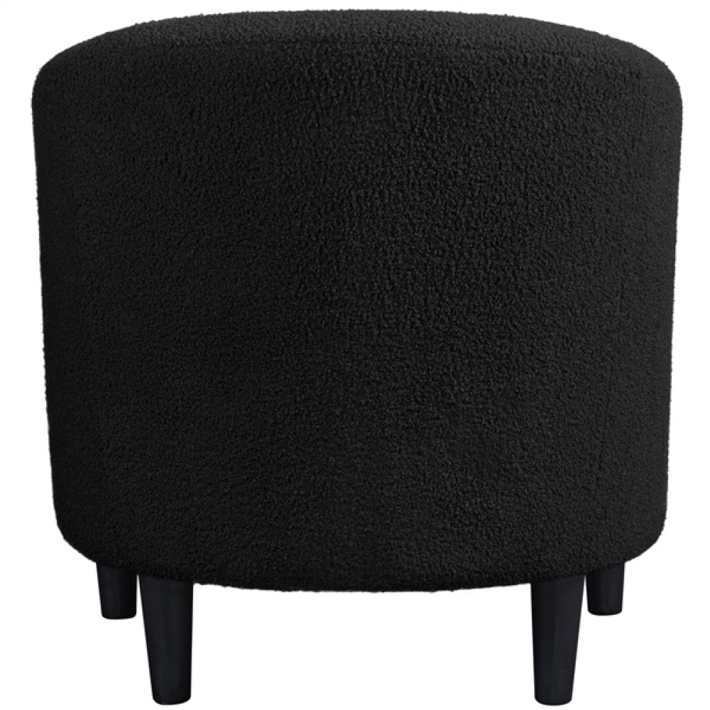 Boucle Club Chair Armchair Barrel Chair