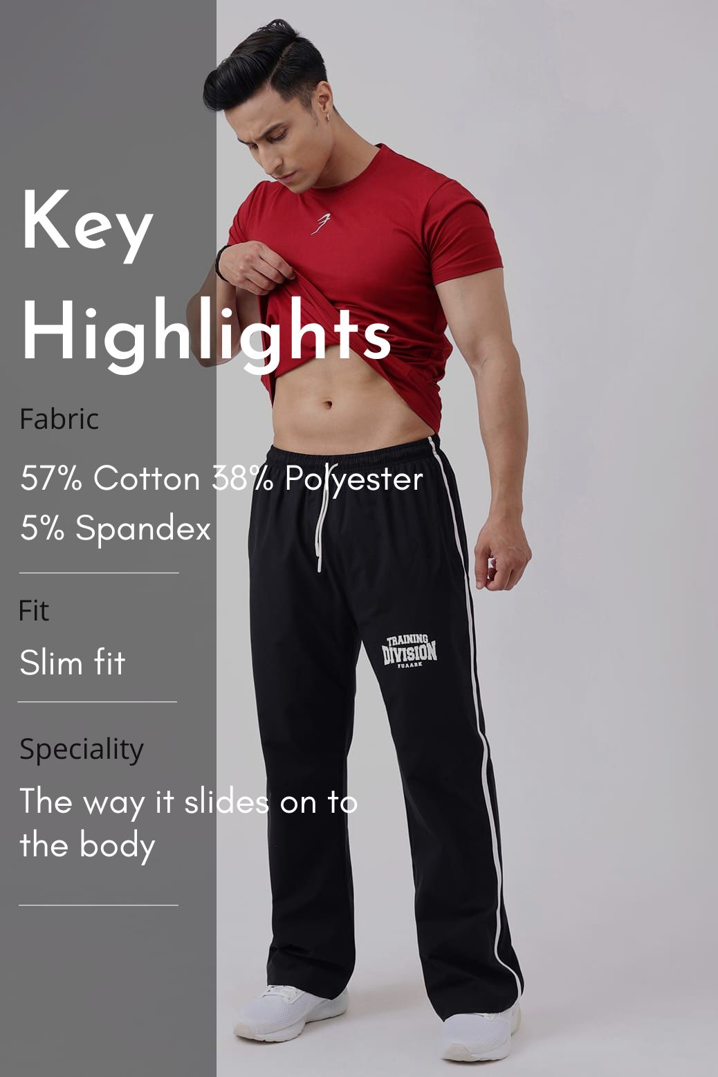 Pulse T-shirt Deep Red