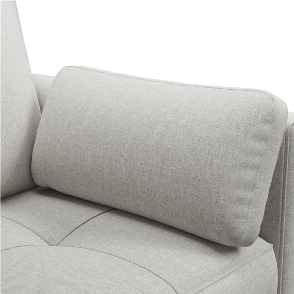 Linen Fabric Sofa 2 Seater Couch