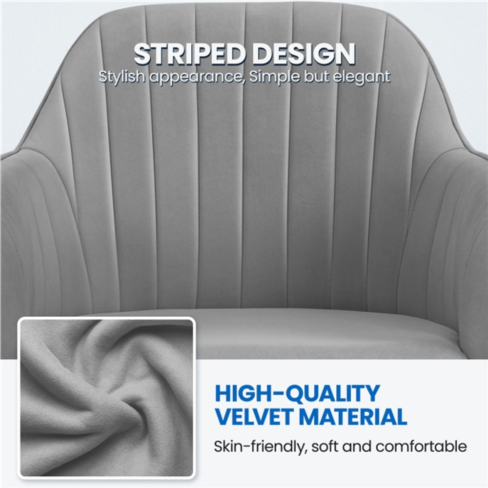 Modern Velvet Computer Chair