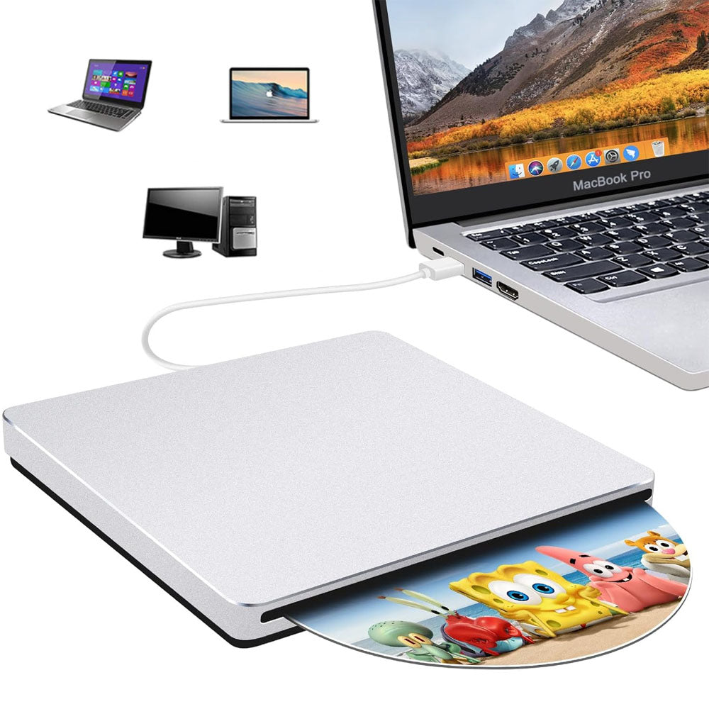 CD/DVD Writer External DVD Drive