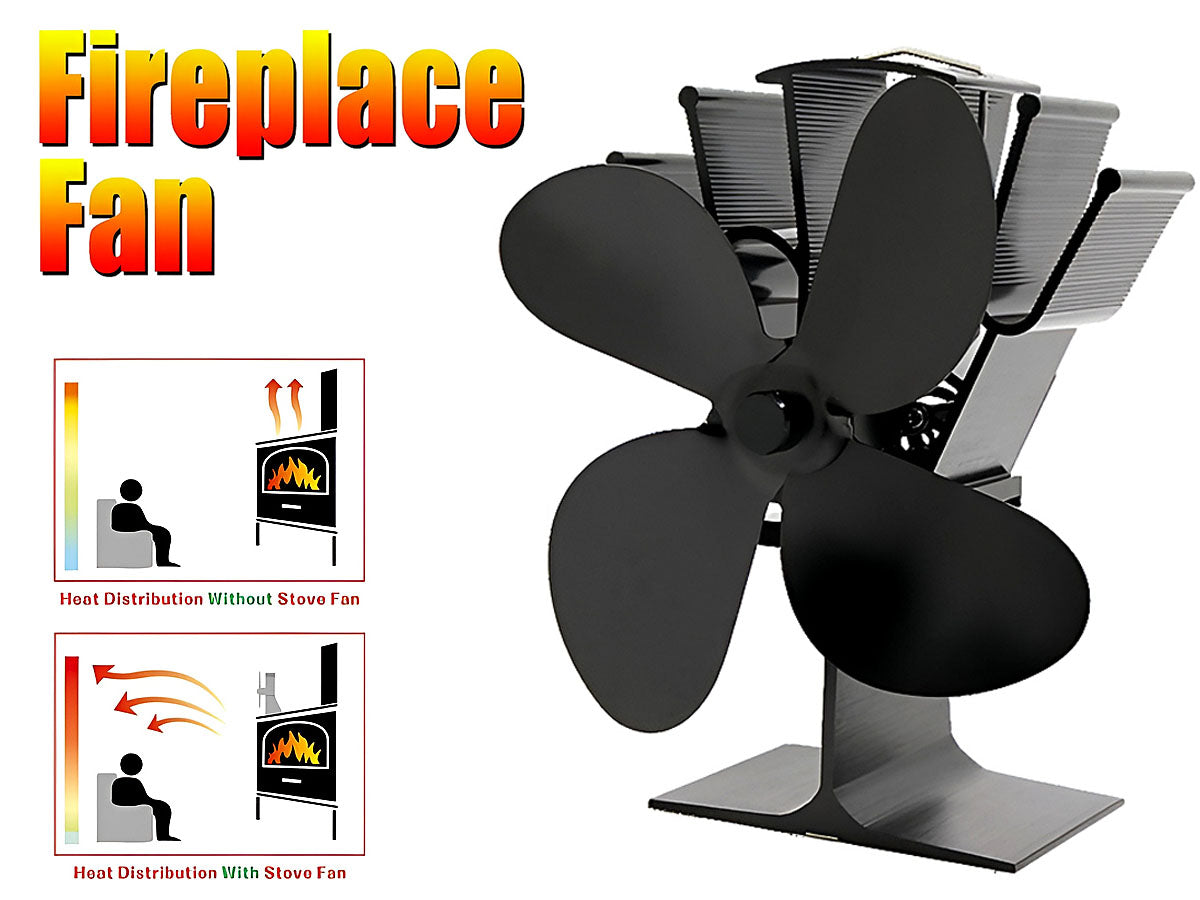 Stove Fan Fireplace Fan