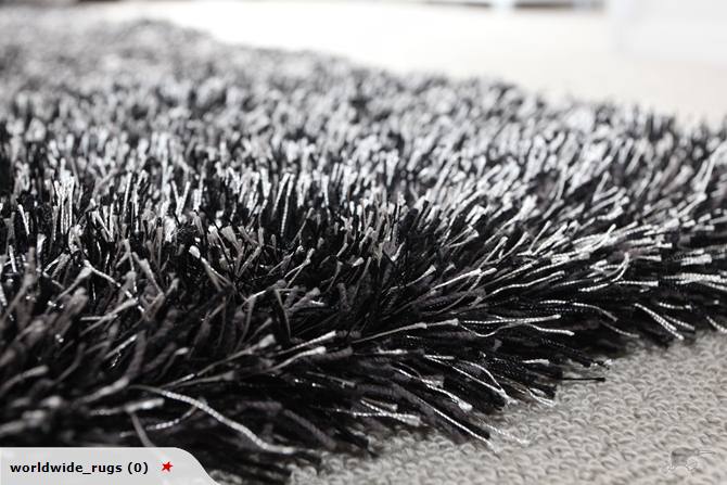 Storm Black Rug 2.3x1.6m