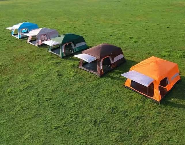 Clearance!!! Family Outdoor Camping Tent – Double Layer, Family Cabin Tent