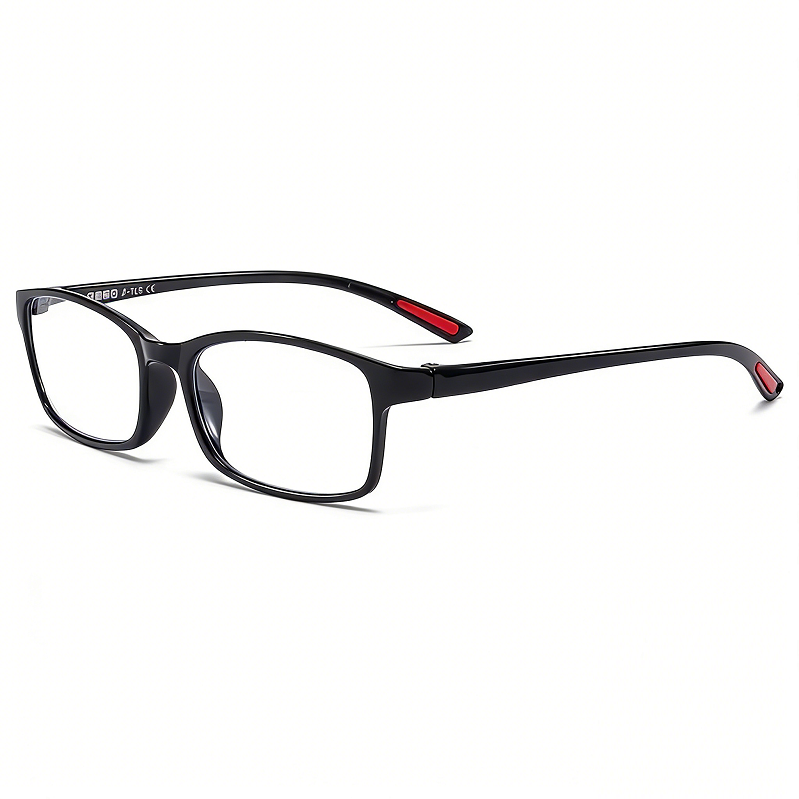 Reading Glasses Readers Rectangular Business Plastic Frame Unisex