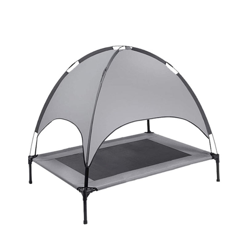 Elevated Pets Dogs Bed Raised Pet Cots Outdoor Camping Tent Sun Shade Canopy