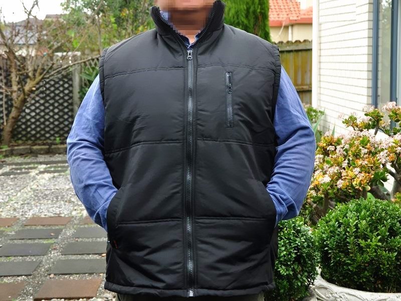 Vest Jacket Sleeveless Up to 7XL Warm Autumn Winter Zipper Medium Thick Top Coat