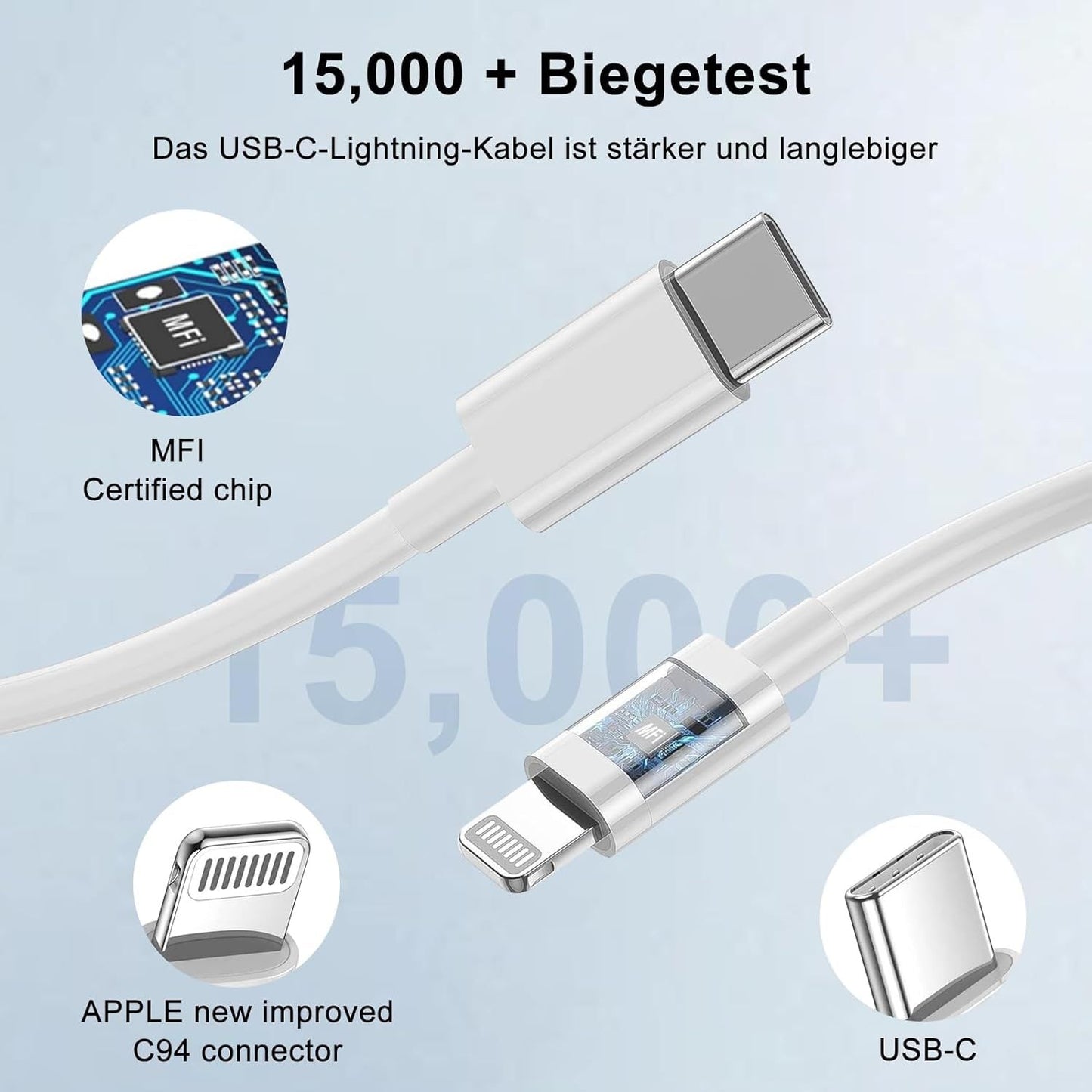 Replacement iPhone Charger