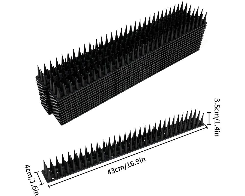 Bird Spikes Fence Spikes 12Pcs(5.2M)