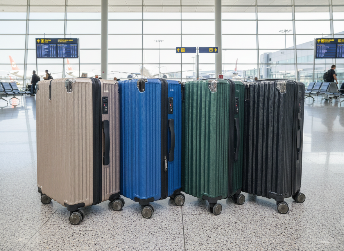 Hardcase Luggage Travel Suitcase Lightweight with Spinner Wheels Carry-On 20"