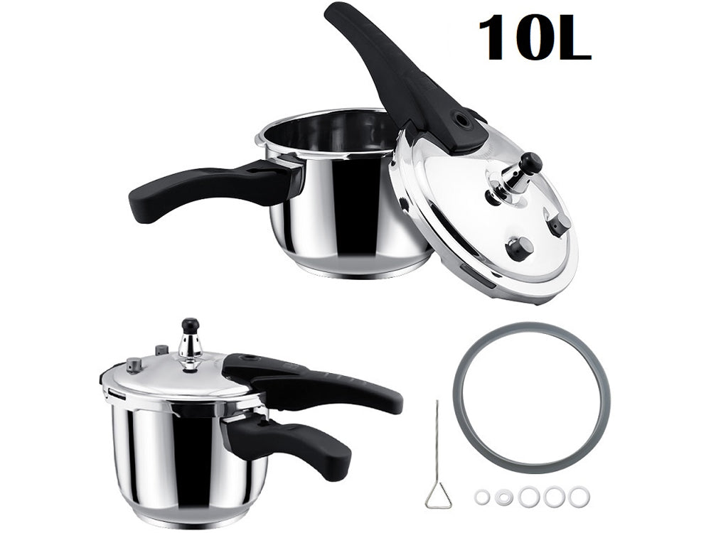 Pressure Cooker 10L Stainless Steel
