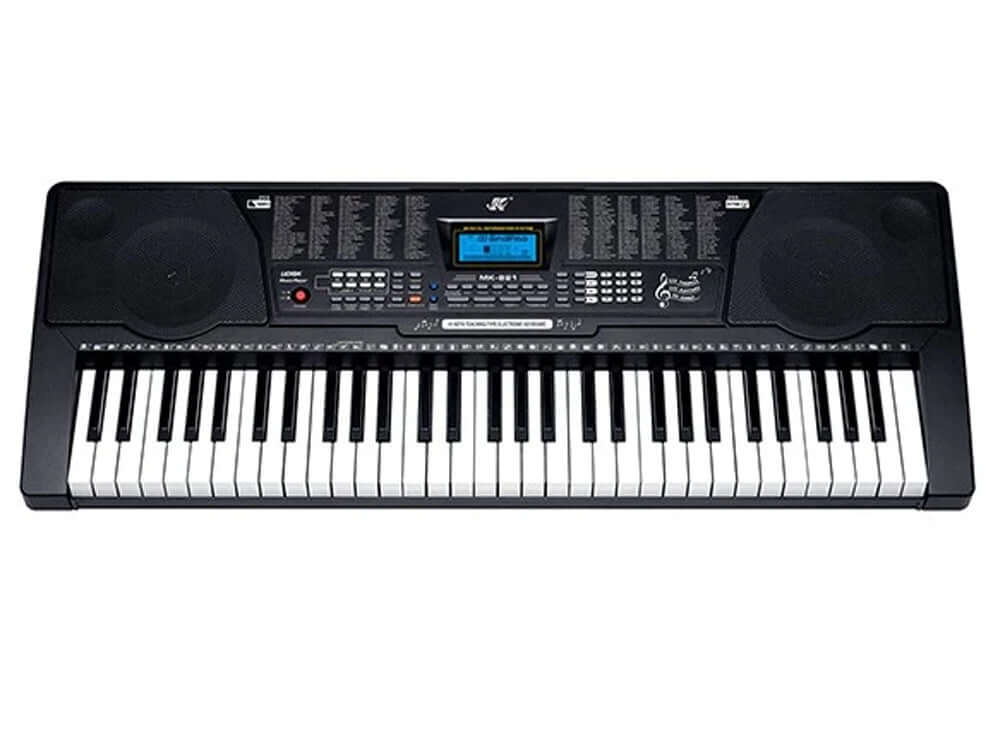 Keyboard with rhythm programming