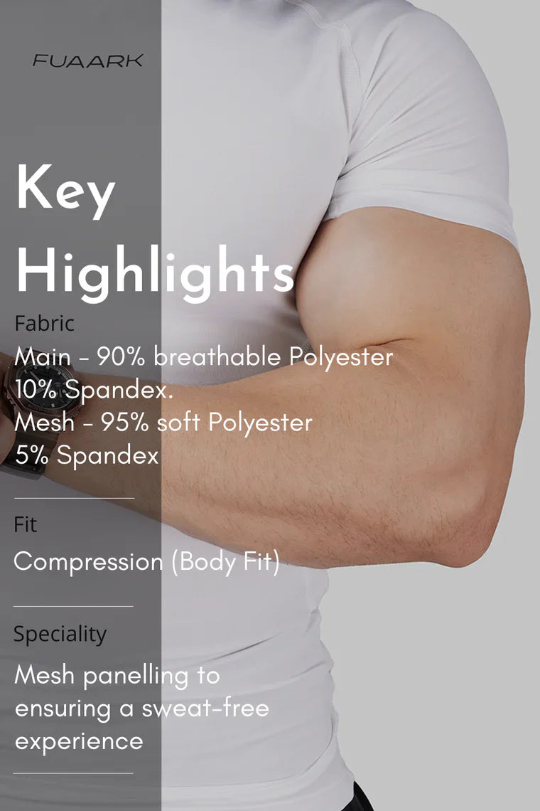 Compression 2.0 T-shirt White