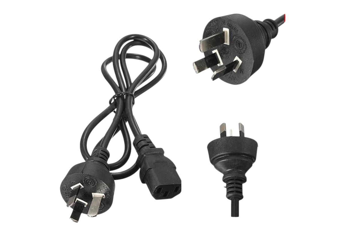 Power Cord 3 Pin Plug