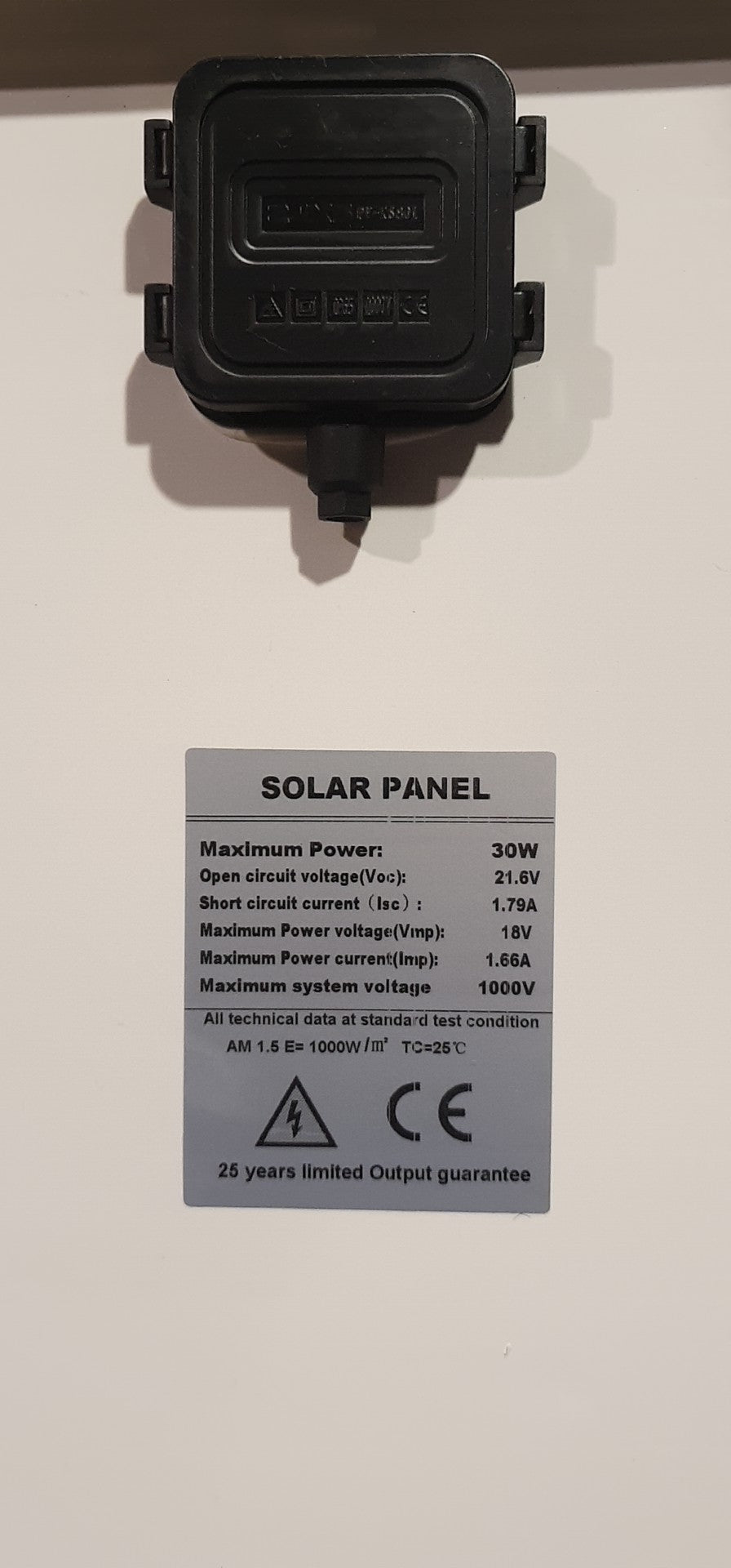 30W Solar Panel with Solar Controller