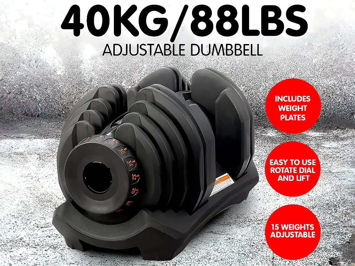 Adjustable dumbbells 40Kg