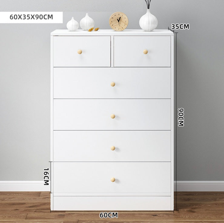 Tallboy Modern White Tall boy Chest of Drawers Dresser