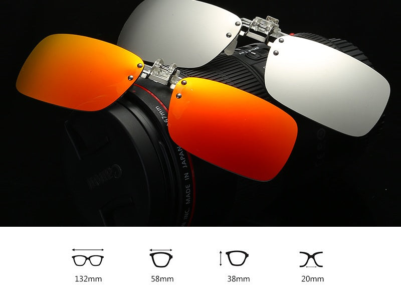 Polarized Sunglasses Clip - BLUE