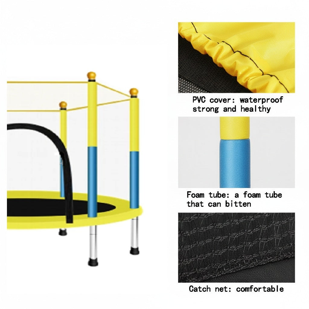 Mini Kids Trampoline 55 inch