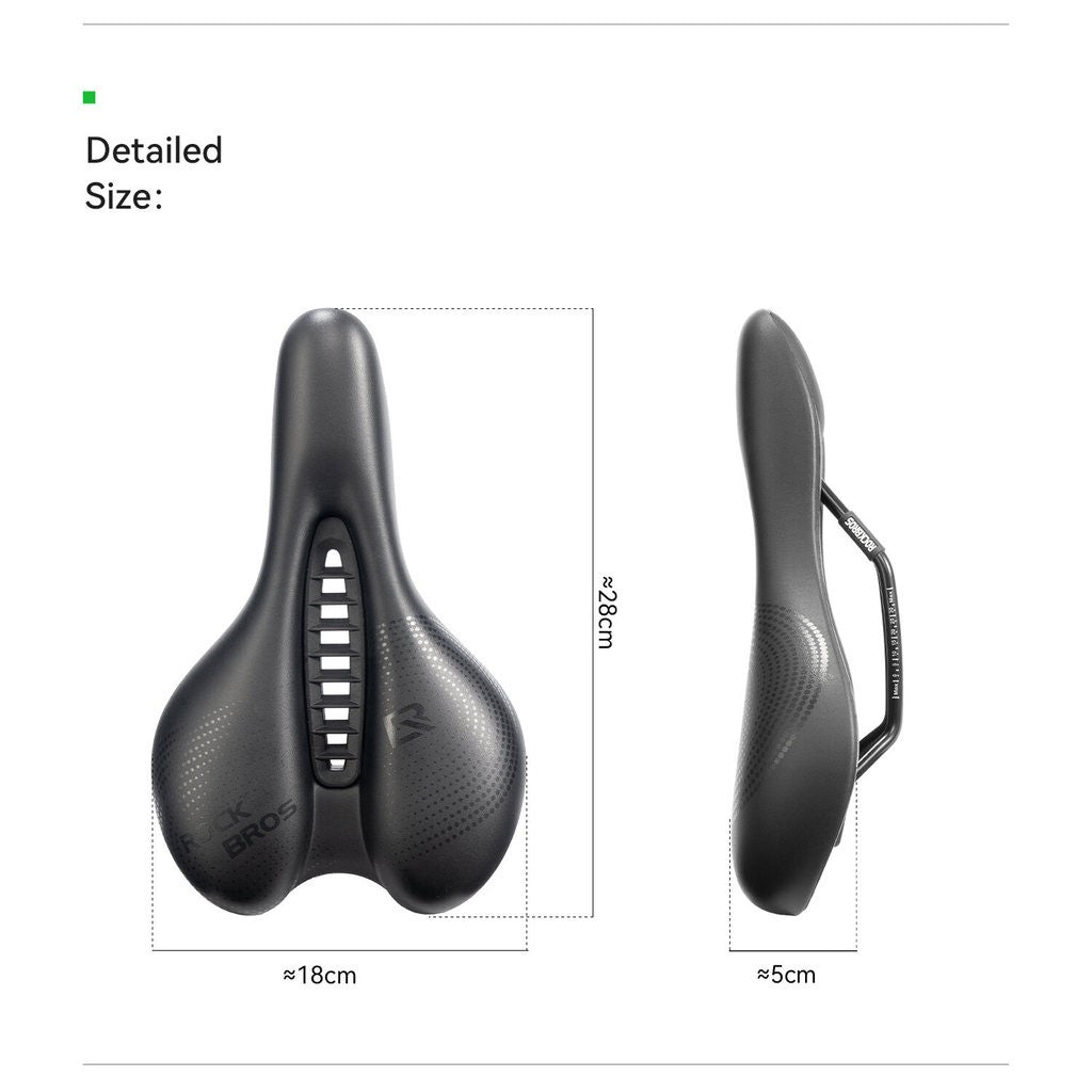 Shock Absorbing Bicycle Seat Saddle MTB & Road Bike Cushion