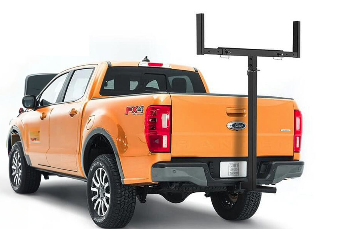 2" Hitch Mount Truck Bed Extender 200KG Load Capacity