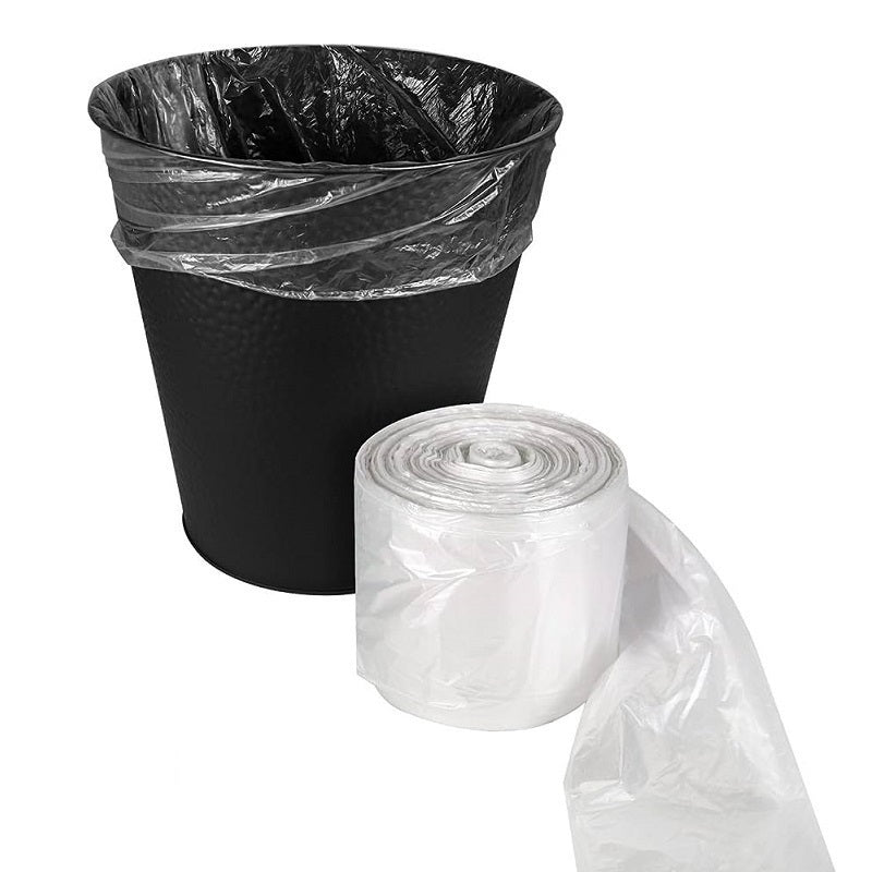 XL (300+120X500MM)(1 ROLL) Clear Trash Bag Rubbish - 500pcs/roll