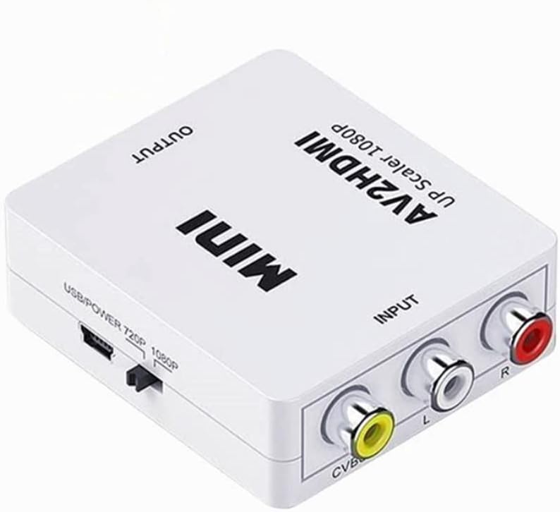 RCA AV to HDMI Mini Video Audio Converter