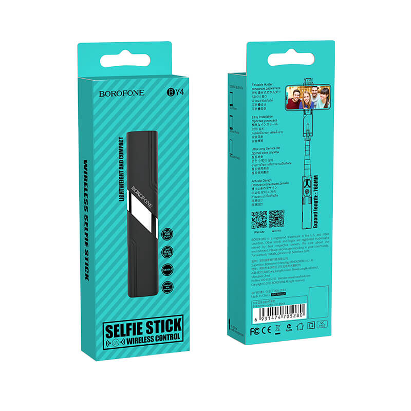 Hoco Mini Compact Easy-to-Use Selfie Stick BY4
