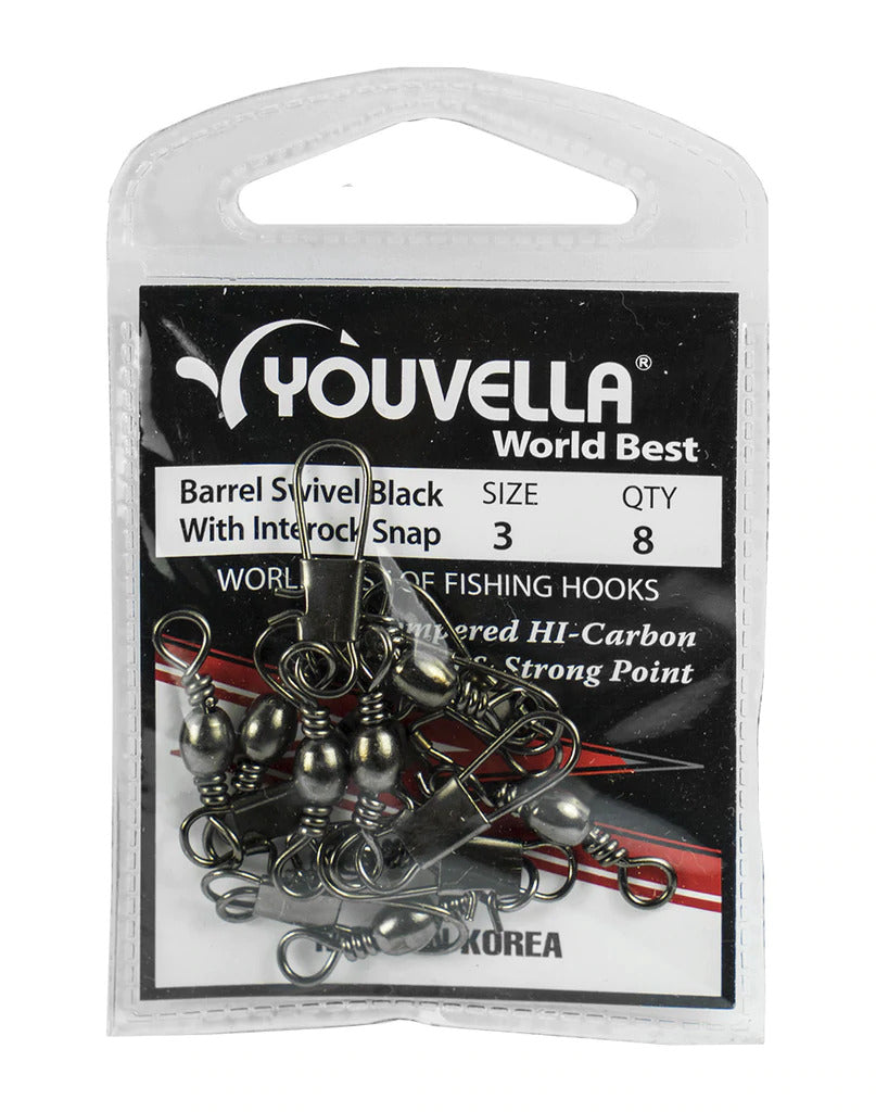 Youvella Swivel Snap #3 (8 per pack)