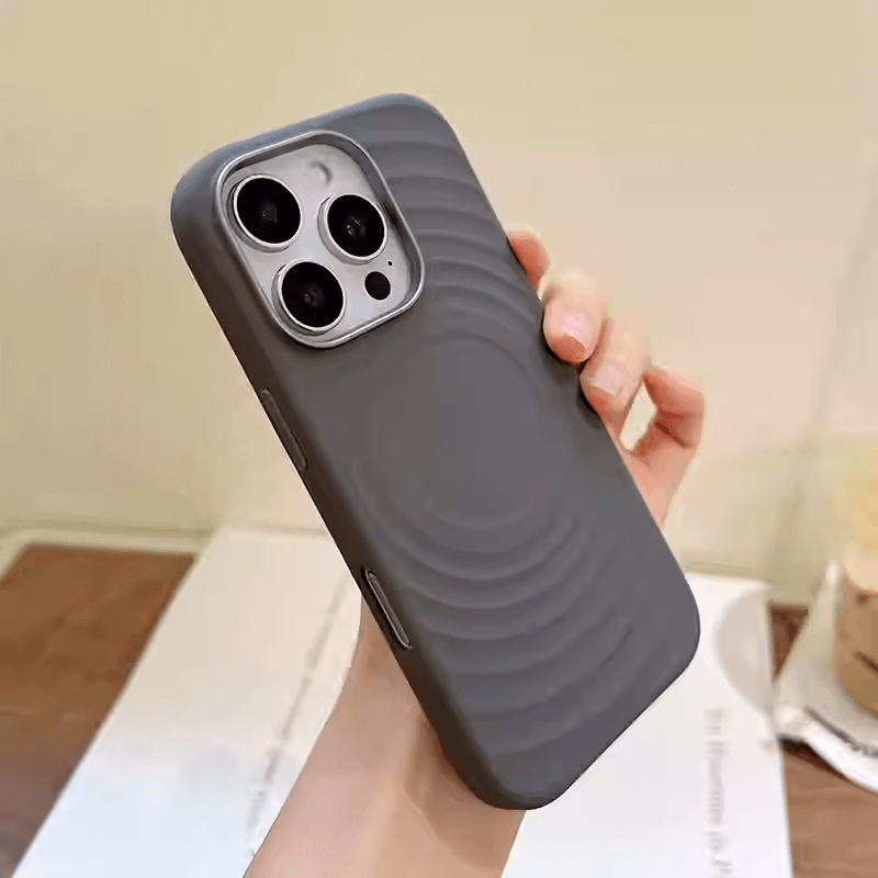 Compatible with iPhone 15 Pro Max AuraFlow Series Premium Liquid Silicone Magnetic Case