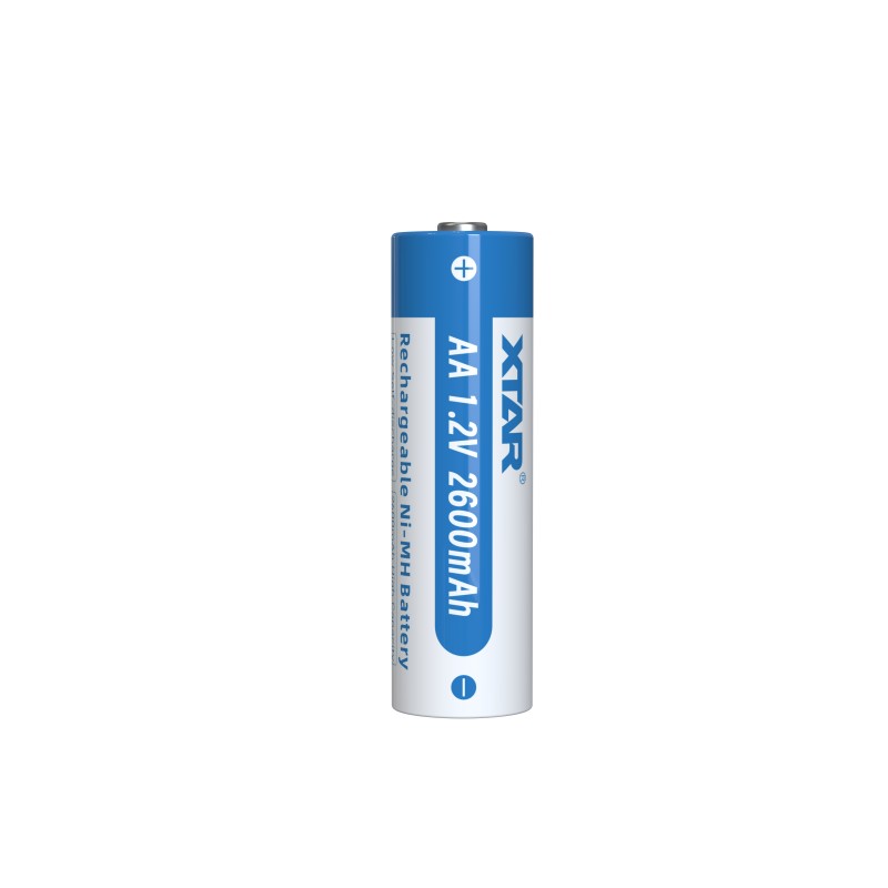 AA Rechargeable Battery 1.2V 2600mAh Ni-MH 4 Pack