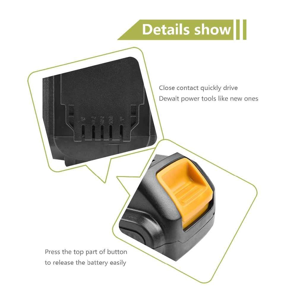 Replacement DeWalt Battery DCB180 18V/20V 2000mAh