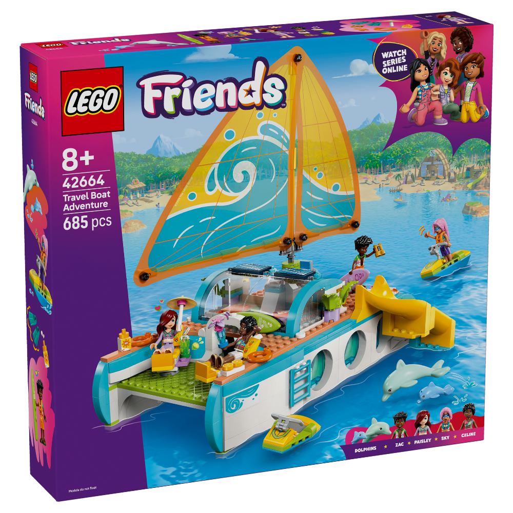 LEGO Friends: Travel Boat Adventure (42664)