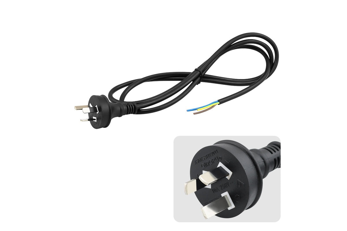 Power Cord 3 Pin Cable 10A SAA Certified