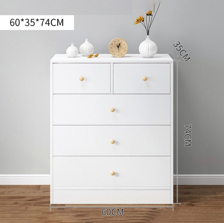 Tallboy Modern White Tall boy Chest of Drawers Dresser