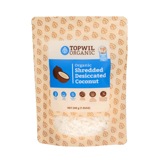 Organic Desiccated Coconut (Shredded) 150g