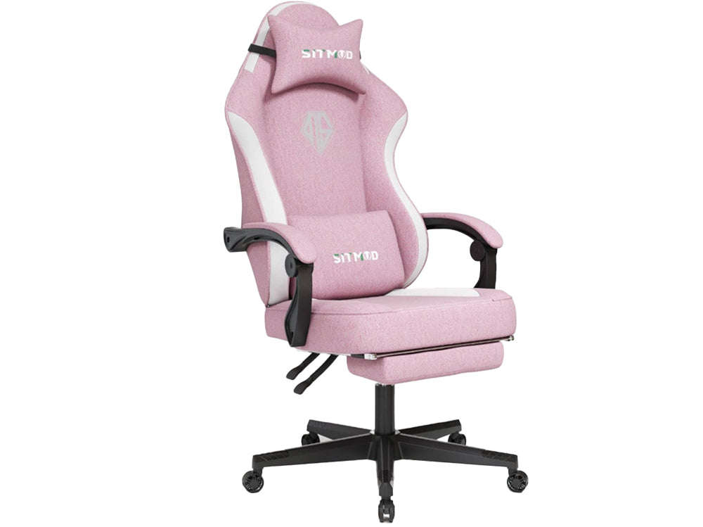 Gaming Chair Office chair with Headrest and Lumbar Support
