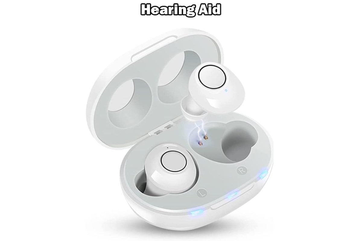 Rechargeable Hearing Aids with Battery