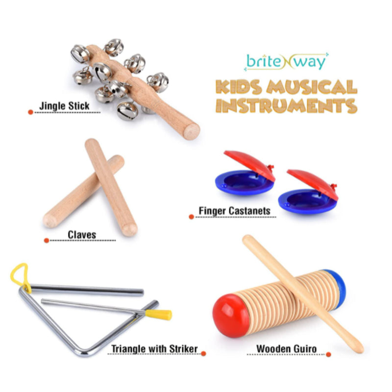 Toddler Educational & Musical Percussion for Kids & Children Instruments Set