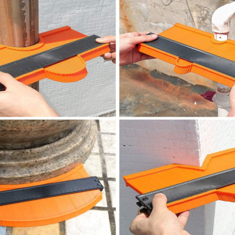 Contour Gauge Profile Tool with lock Master Outline Gauge Measuring Simple ... 2