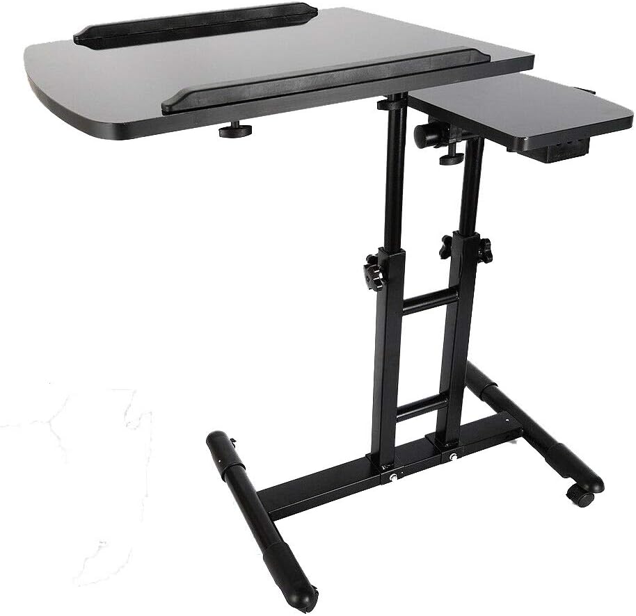 Laptop Table Desk Stand Adjustable Black