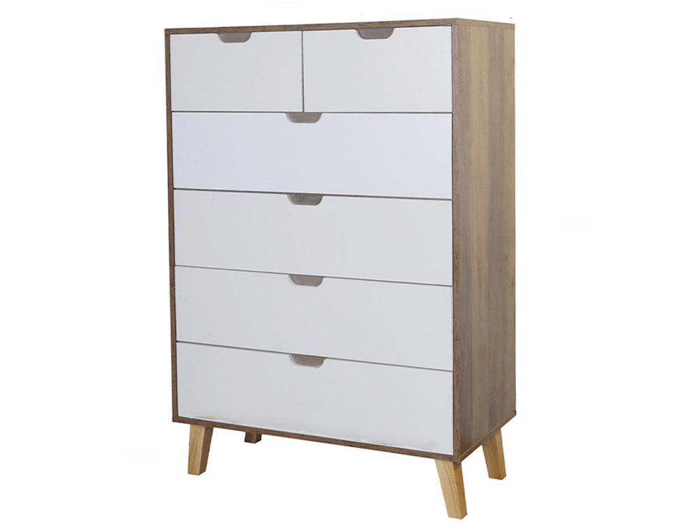 Chest of Drawers Tall boy 6 Drawers tallboy