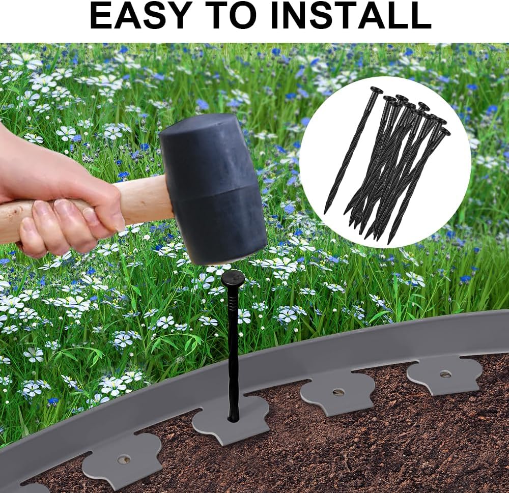 Garden Lawn Edging Landscape Edging 10Mx8PCS